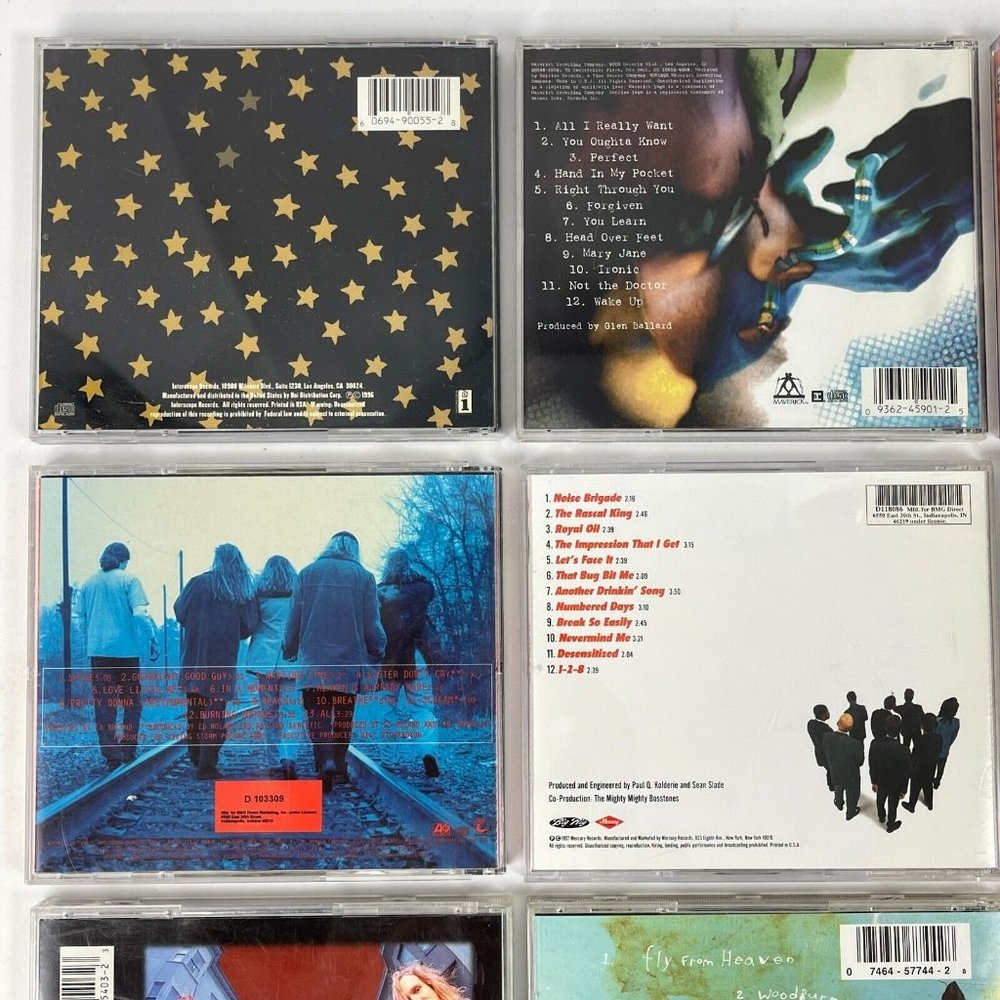90s Alternative Pop Rock 13 CD Bundle Alanis Garbage Bosstones Gin Kravitz Toad - Picture 4 of 7